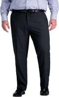 Haggar Mens Premium Comfort Dress Pant - Straight Fit Flat Front bar