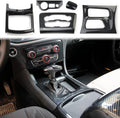 Carbon Fiber Central Control AC Gear Shift Cup Holder Trim for Dodge