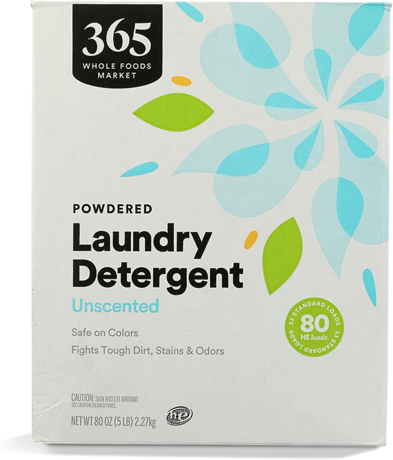 Powerful Unscented Laundry Detergent - 80oz