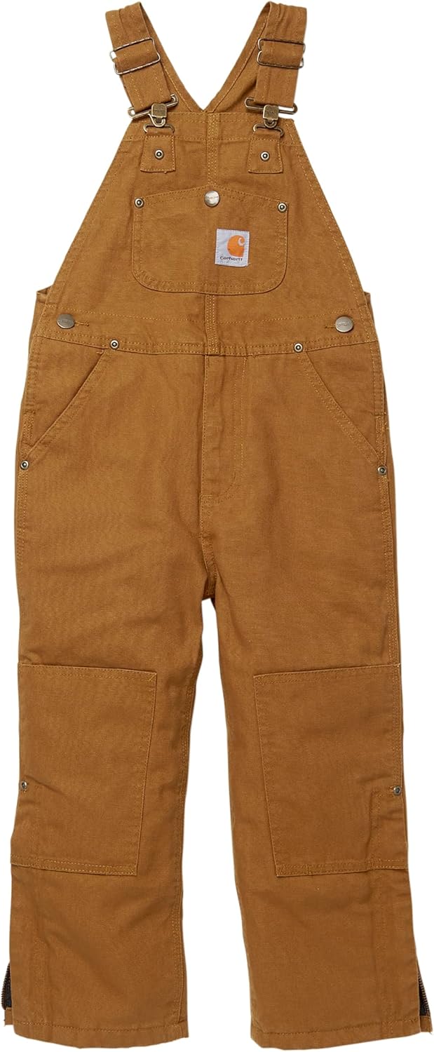Carhartt Kid's CM8603 Washed Duck Bib Overall for Boys Review
