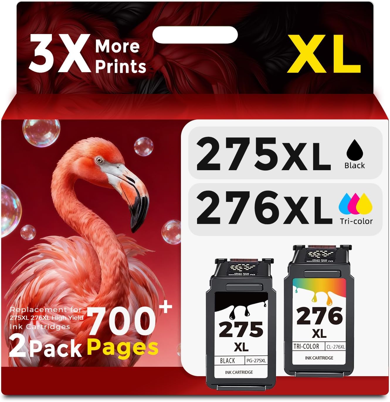 275XL 276XL Compatible Ink Cartridge Replacement for Canon Printers