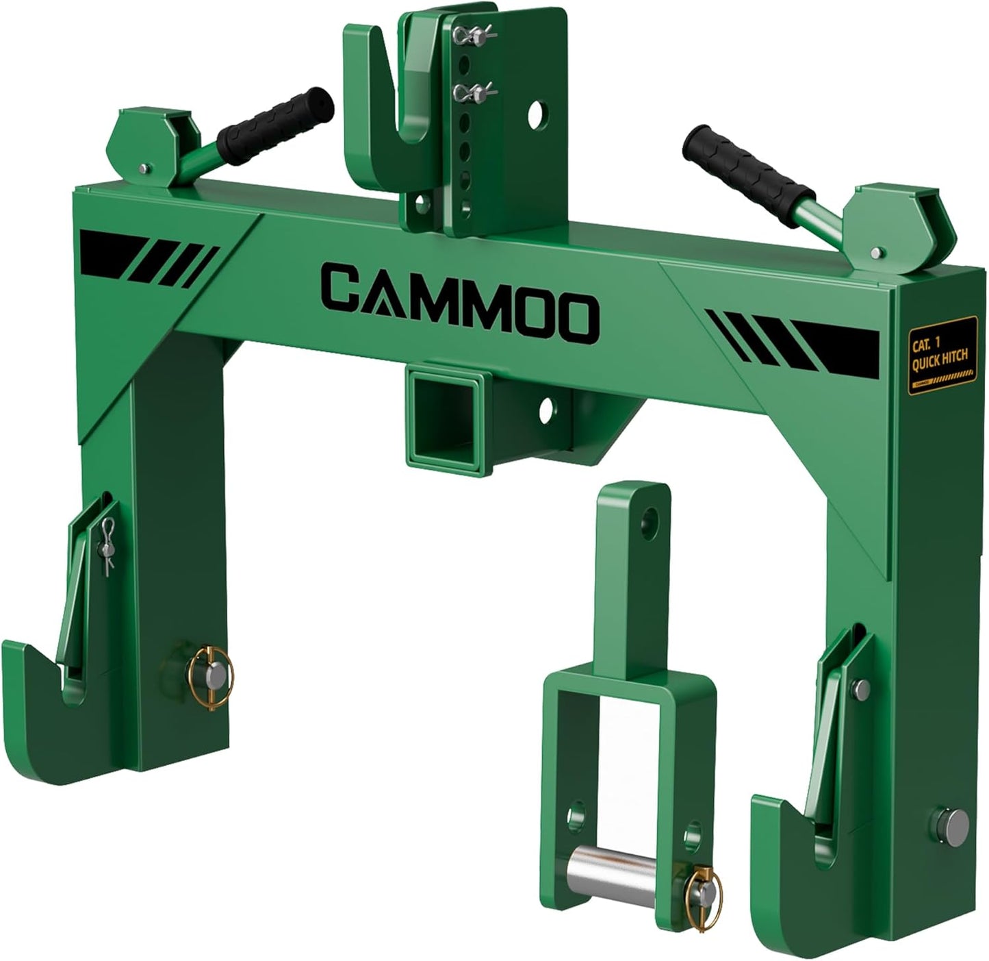 3-Point Quick Hitch with 2 Receiver for Versatile Tractor Use