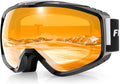 findway OTG Ski Goggles - Over Glasses Snowboard Goggles for Clear