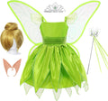 Fairy Costume for Girls Princess Dress Up - Complete Pixie Set