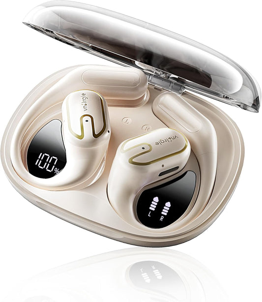 2026 Upgraded Open Ear Headphones with 80H Playtime and IPX7