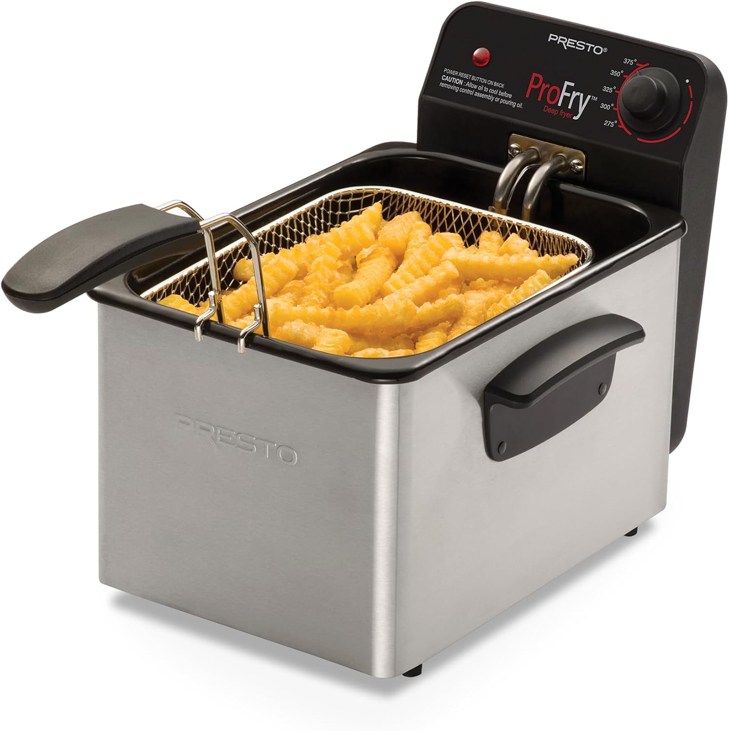 Presto 05461 Stainless Steel Pro Fry Immersion Deep Fryer