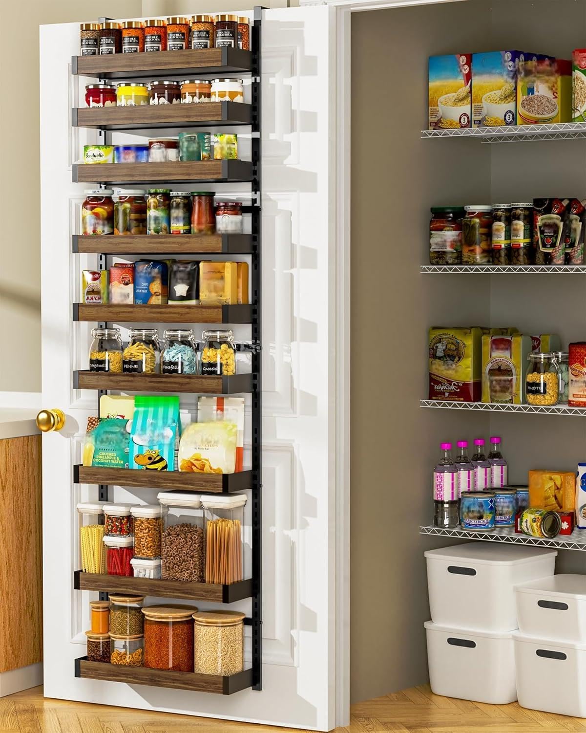 Moforoco Wood 9-Tier Over The Door Pantry Organizer Review
