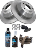 Rear Brake Pad & Rotor Kit for 10-12 Santa Fe and 11-13 Sorento
