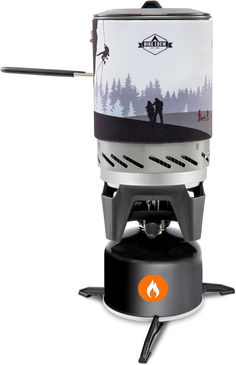 HikeCrew Portable Gas Stove - Compact Cooking System