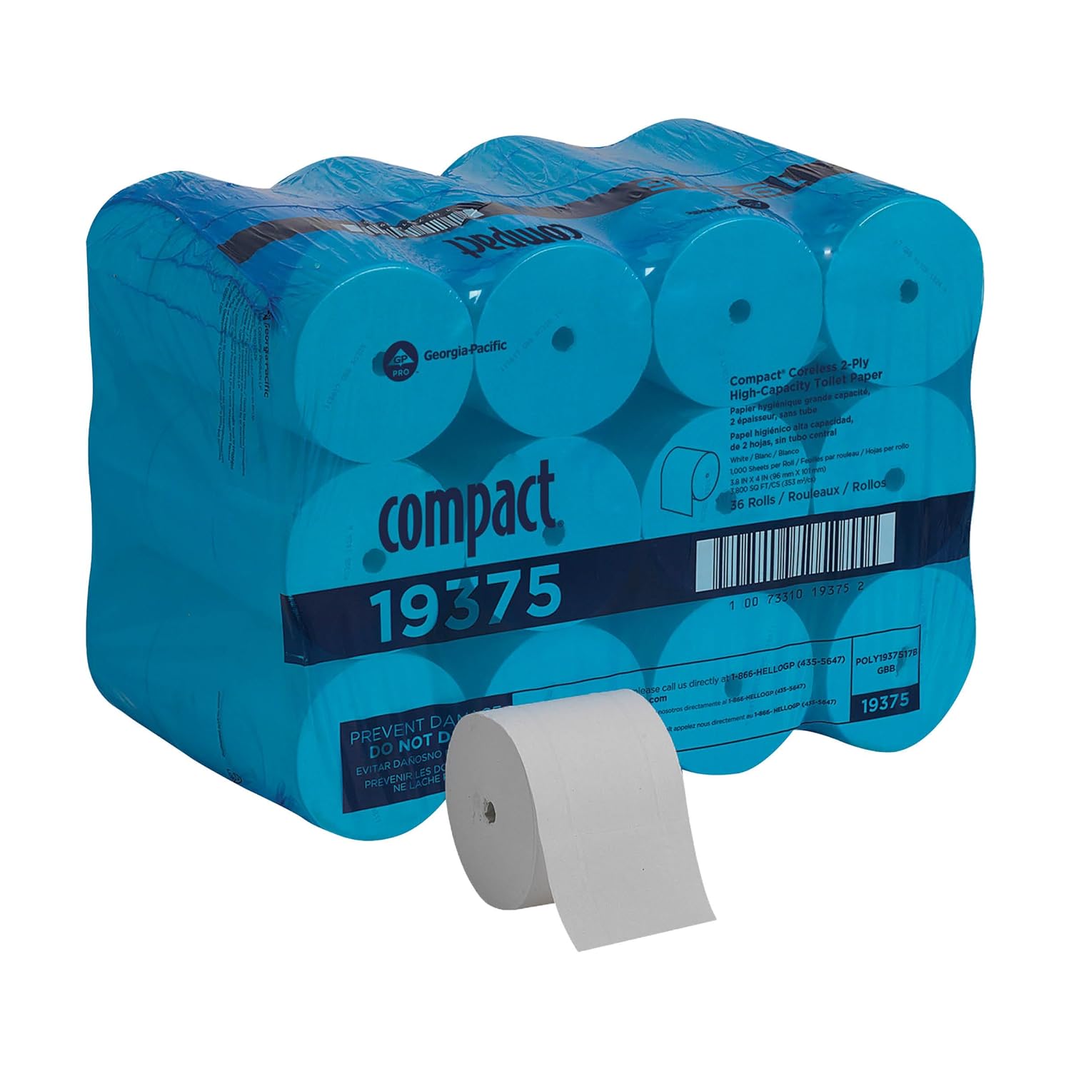 Georgia-Pacific Compact Coreless 2-Ply Recycled Toilet Paper