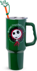 Nightmare Before Christmas 40oz Stainless Steel Tumbler - Festive