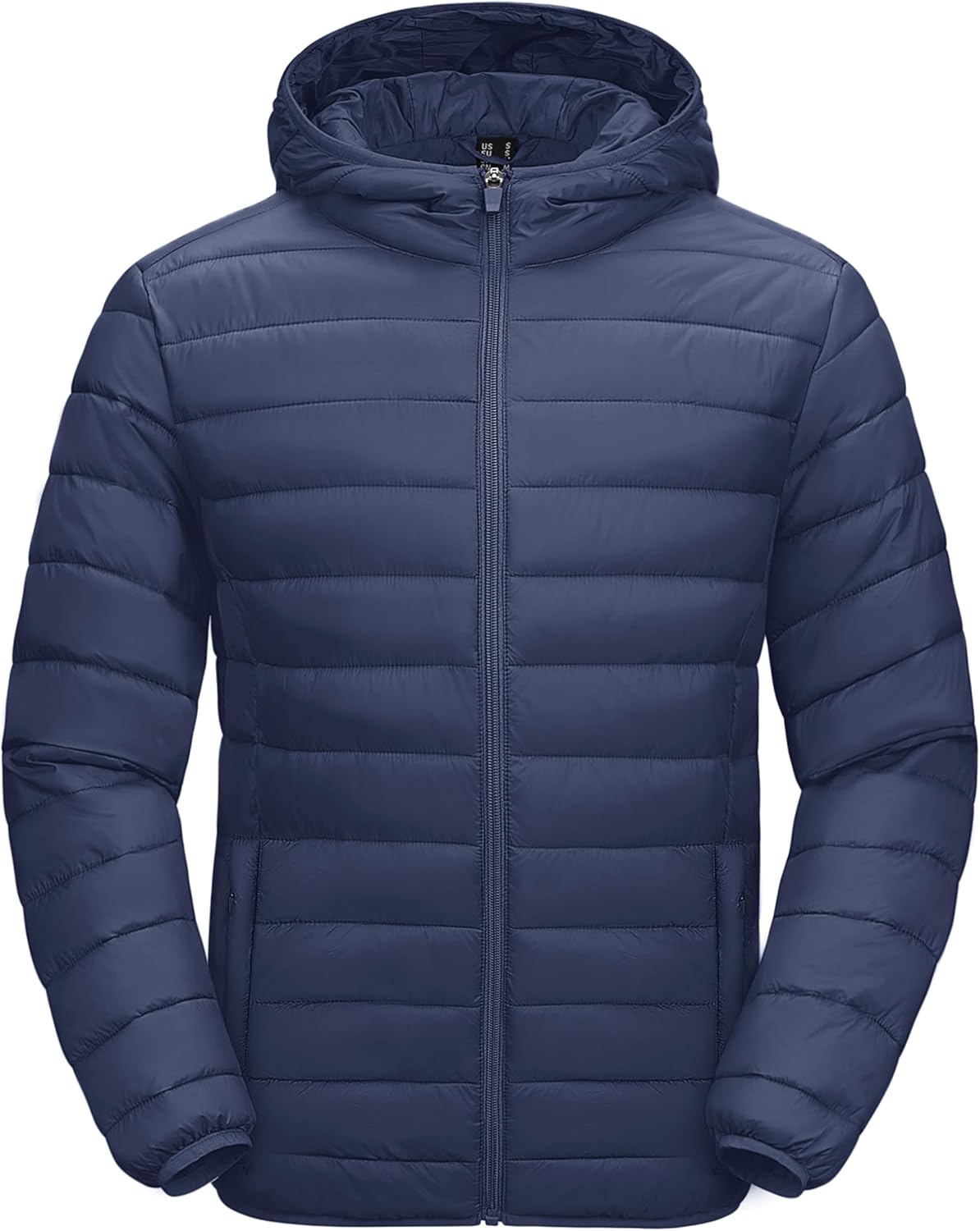 MAGCOMSEN Men's Lightweight Puffer Jacket for Winter Comfort