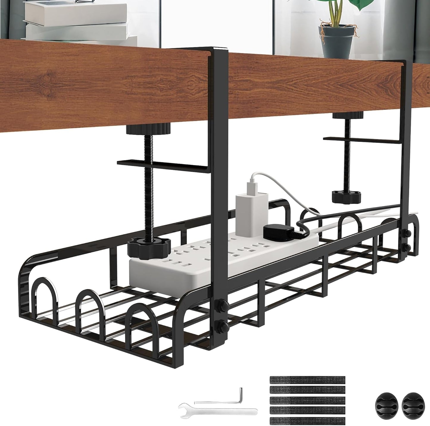 Effortless Cable Organization: Sleclean Long Arm Clamp Tray