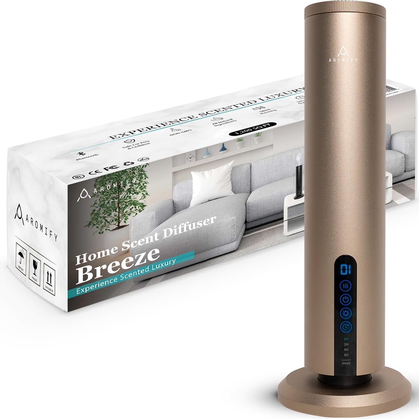 Breeze Waterless Scent Diffuser for Home, Office & Spa Use