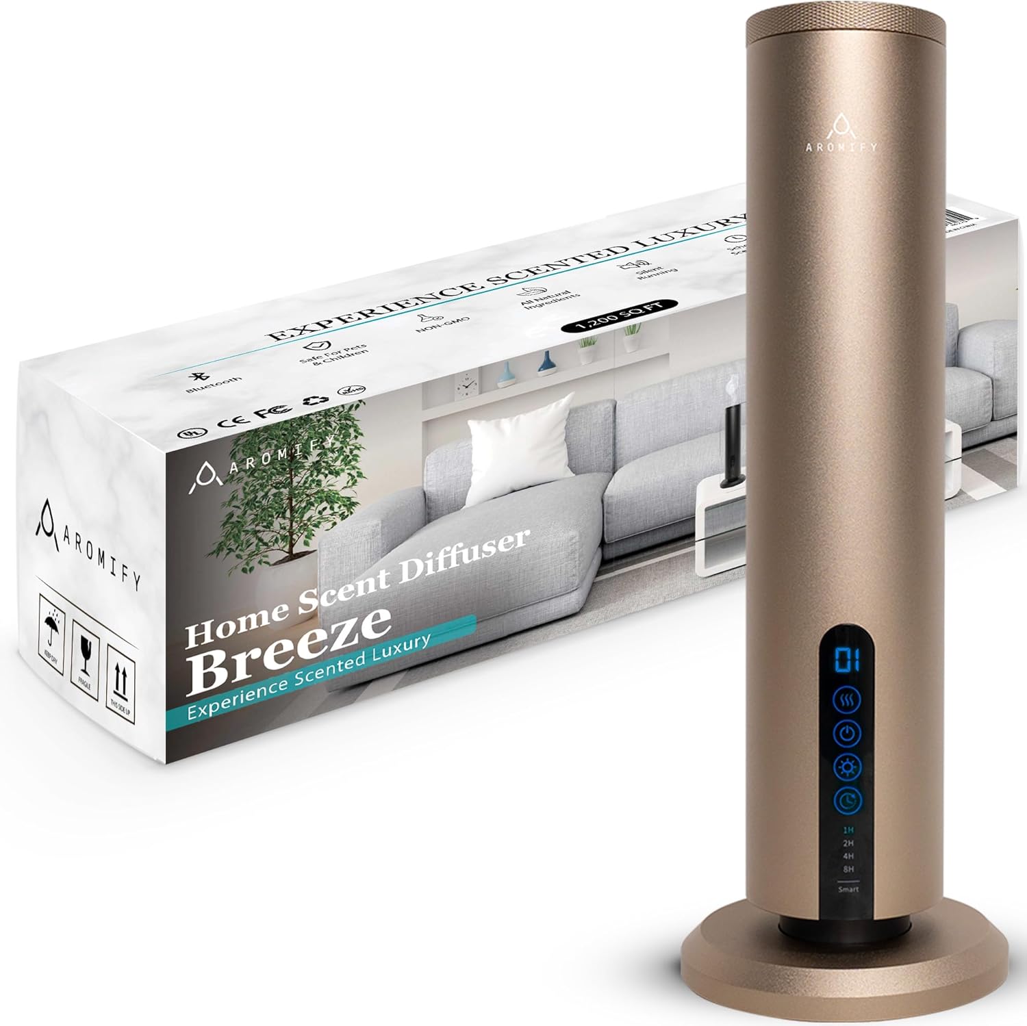Breeze Waterless Scent Diffuser for Home, Office & Spa Use