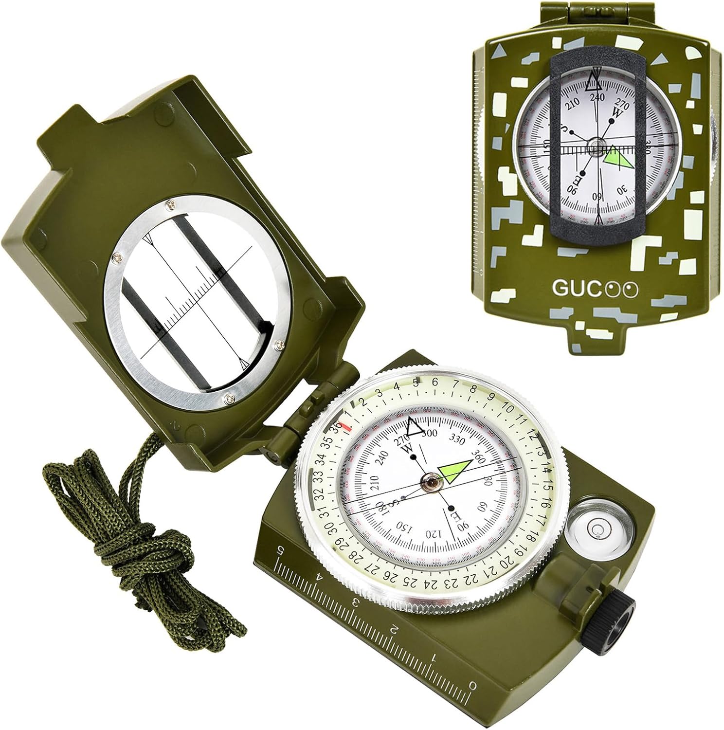 GUCOO Military Compass: Tactical Navigation & Survival