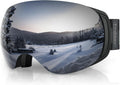 findway Ski Goggles OTG Over Glasses Snow Goggles - Quick Change Lens