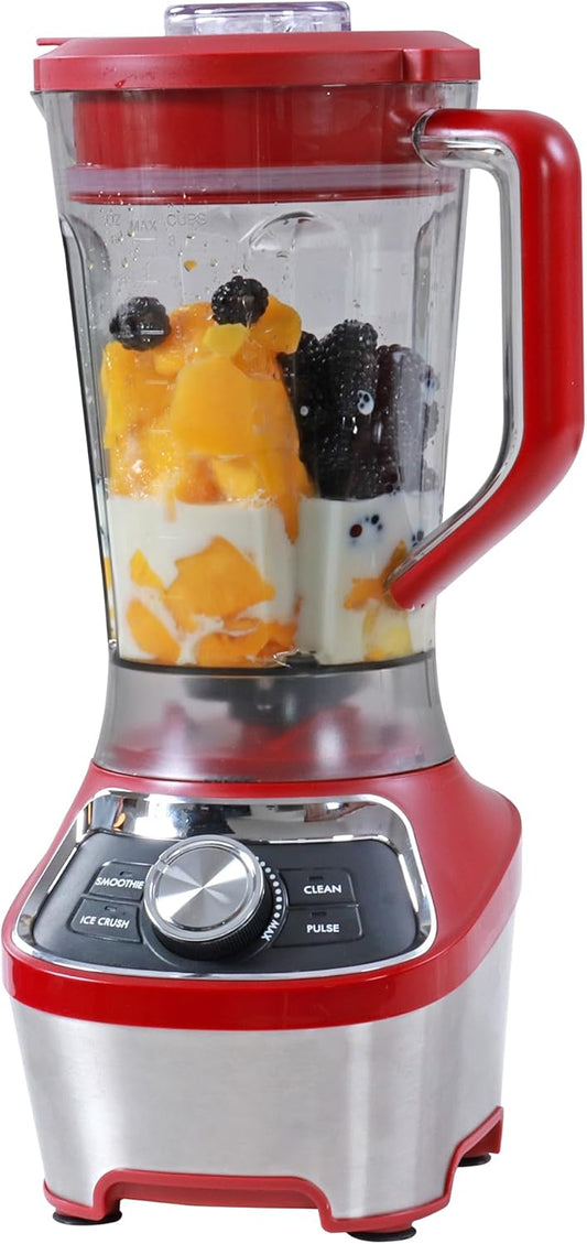 Powerful Kenmore Blender - Self-Cleaning, Ice Crushing, 1200W Motor