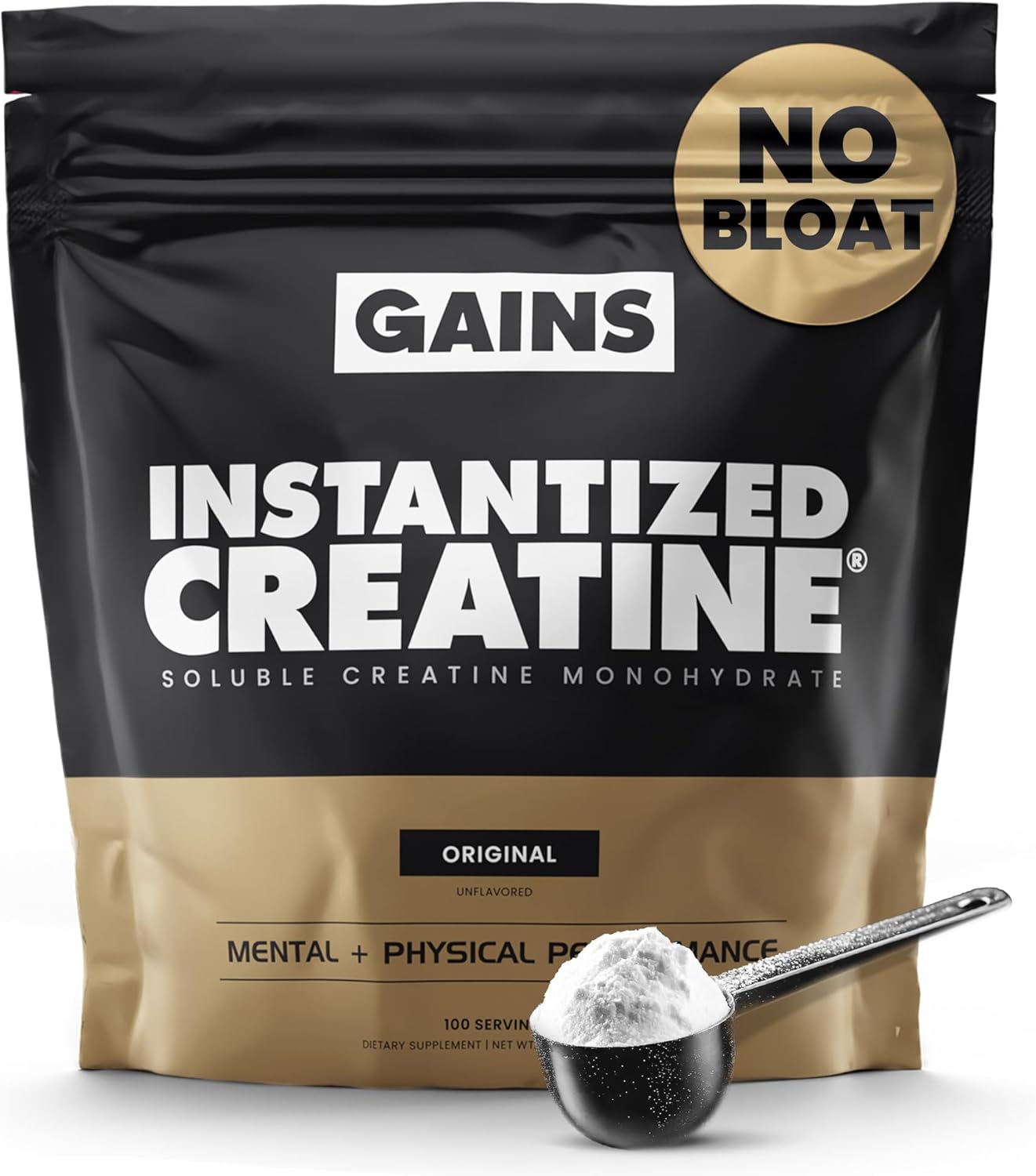 Gains in Bulk Instantized Creatine Monohydrate for Muscle Growth