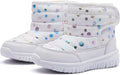 HOBIBEAR Toddler Snow Boots Waterproof Slip Resistant (Style R6CH)