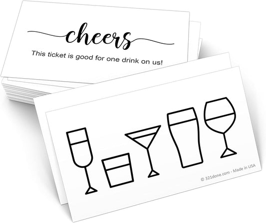 321Done Drink Tickets - Free Drink Vouchers for Any Occasion!