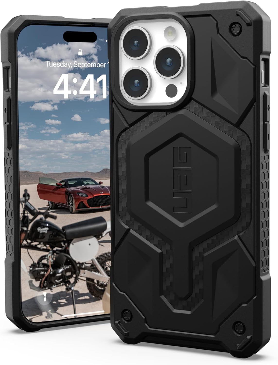 URBAN ARMOR GEAR iPhone 15 Pro Max Case with MagSafe Compatibility