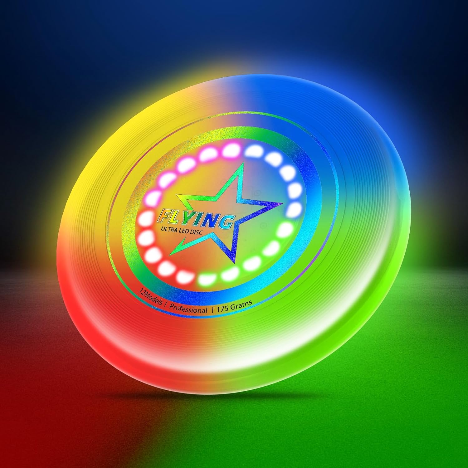 7 Mode Light Up Flying Disc - Fun Anywhere!