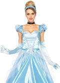 Classic Cinderella Costume Full-Length Satin Ball Gown