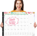 Gannyfer Large Desk Calendar 2025 18-Month Desk Pad - Spacious