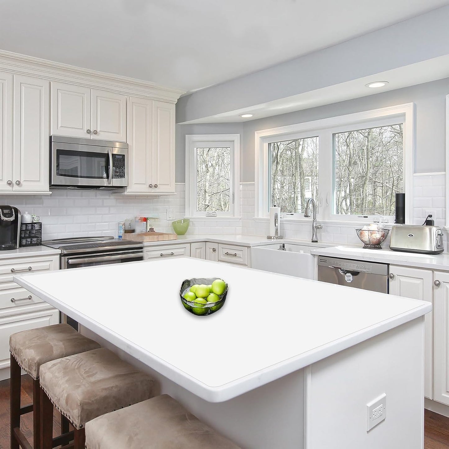 Silicone Mats for Kitchen Counter - Large Heat Resistant Protector