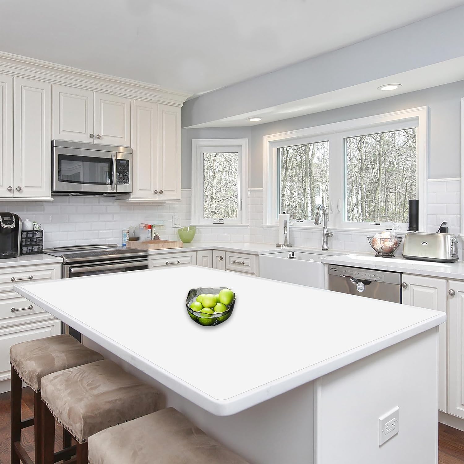 Silicone Mats for Kitchen Counter - Large Heat Resistant Protector