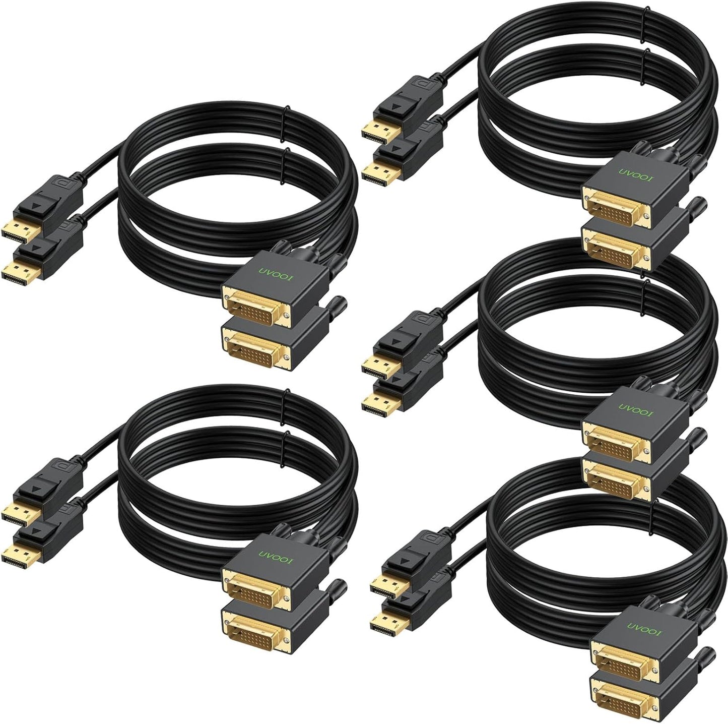 DisplayPort to DVI Cable 6FT for High Definition Video Needs
