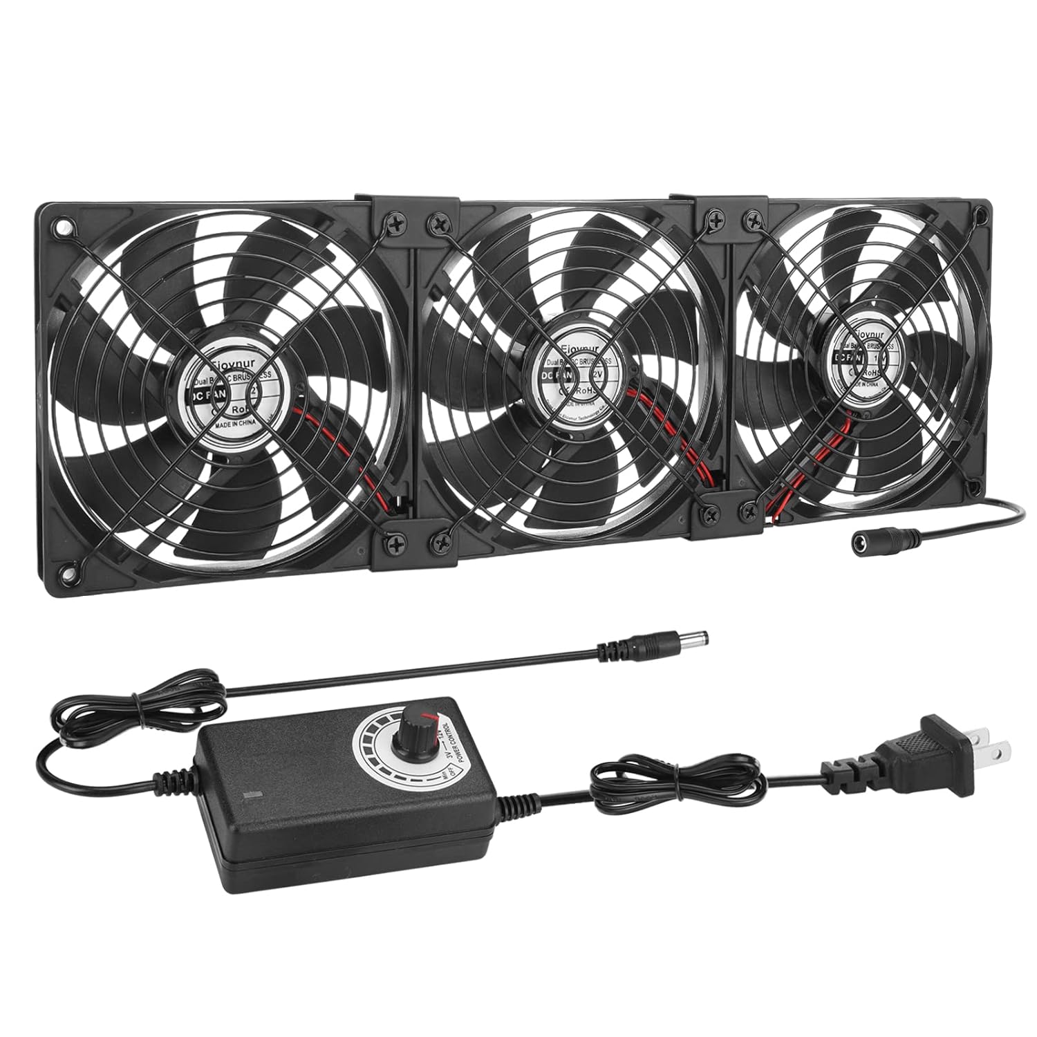 Big Airflow 3 x 120mm 14in Computer Fan for Cooling Projects