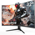 CRUA 32in Curved Gaming Monitor 240Hz Full HD - Immersive Performance