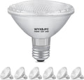 Par30 50W Halogen Flood Light Bulbs 6 Pack - Warm 3000K