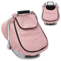 Winter Baby Car Seat Cover Waterproof Sherpa Lined - Warm Protection