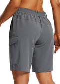 BALEAF Women's Hiking Long Shorts 10in Cargo - Quick Dry Comfort