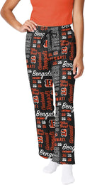 FOCO Women's NFL Team Logo Mini Print Lounge Pants