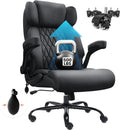 500lbs Big and Tall Office Chair Adjustable Lumbar Support - Heavy