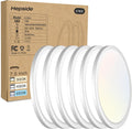 6PACK LED Flush Mount Ceiling Light 15W 1500Lm - Energy Saving 3 Color