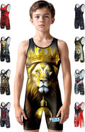Adult & Youth Wrestling Singlet for Men & Boys - Premium Sublimated