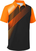 ZITY Men's Golf Polo Shirt Short Sleeve Moisture Wicking - Comfortable