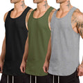 Men's 3 Pack Quick Dry Workout Tank Top - Lightweight Muscle Tees