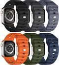 Sport Bands 6-Pack Compatible with Apple Watch Ultra 2 Band 49mm