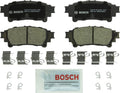 BOSCH QuietCast BC1391 Rear Ceramic Brake Pads - Quiet, Low Dust