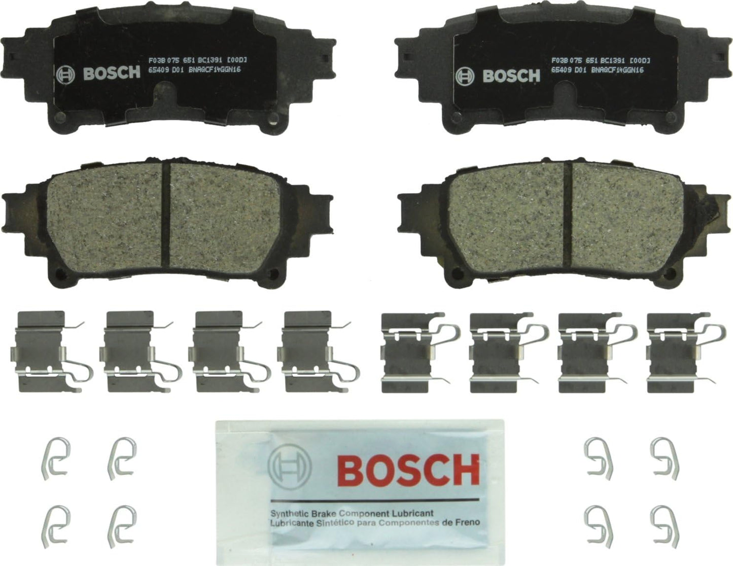 BOSCH BC1391 QuietCast Premium Ceramic Disc Brake Pad Set Review