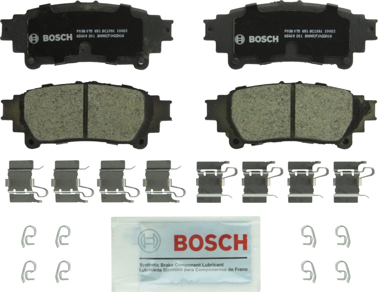 BOSCH BC1391 QuietCast Premium Ceramic Disc Brake Pad Set Review