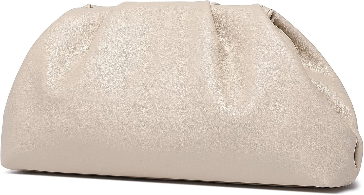Soft PU Leather Clutch Purses for Women - Elegant Evening Bag