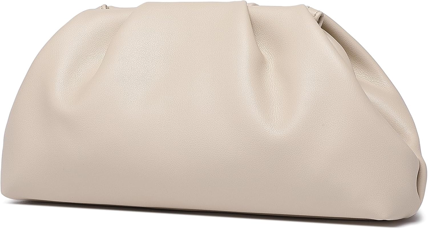 Soft PU Leather Clutch Purses for Women - Elegant Evening Bag