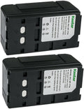 Kastar NP-77H 2-Pack 6.0V 5300mAh Ni-MH Camera Battery - Long Run Time